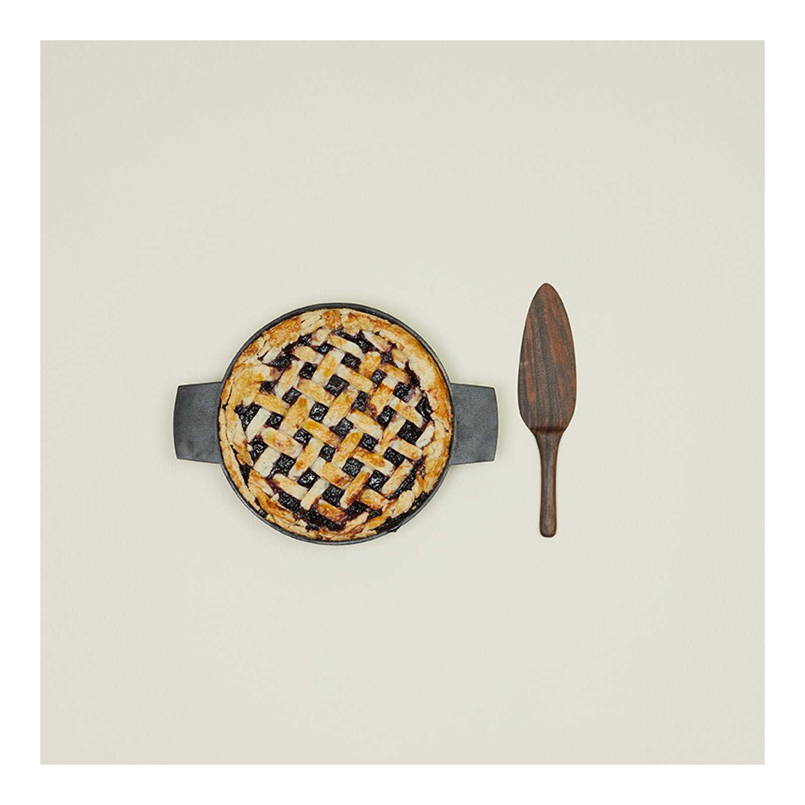 Hand Carved Cake Server