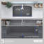 Ensemble d'évier de cuisine à simple cuve encastrable 32 po x 19 1/2 po Karran Quartz-50597871