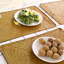 6 Pack Rectangular Woven Placemats, Rattan Wicker Table Mats,Natural Seagrass Place Mats For Dining Table