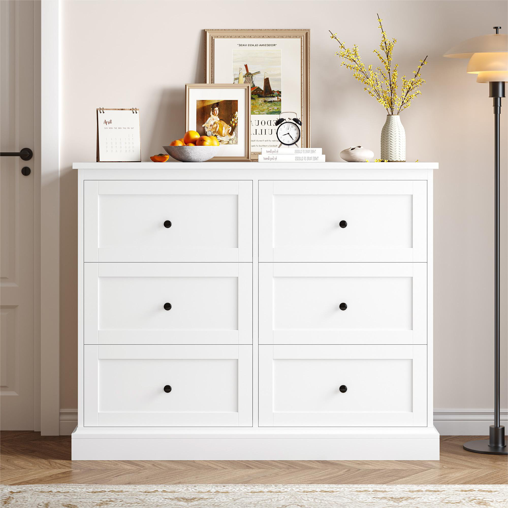 Lark Manor™ Auroralynn 43"W 6 Drawer Double Dresser, Chest of Drawers