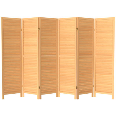 Allenbie 5.2 Ft. Tall Louvered Room Divider