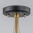 3-Light 12'' Dome Glass Semi Flush Mount
