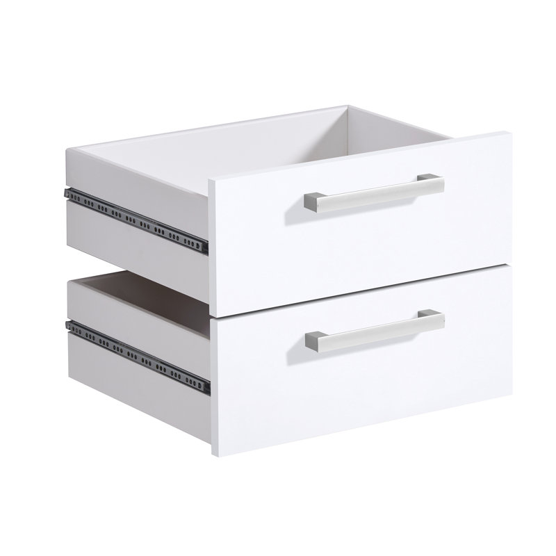 Woolum 42cm Wide 2 -Drawer File Cabinet, White