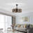 Lovill 21.6'' Ceiling Fan with LED Lights