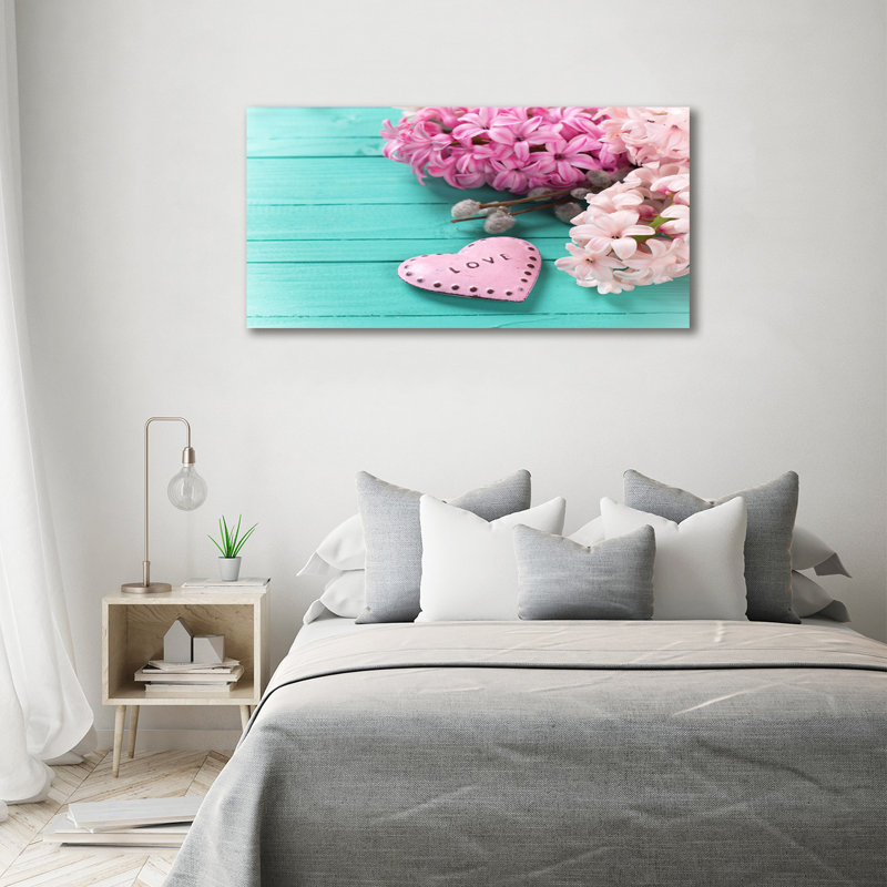 Without And Heart - Wrapped Canvas Print
