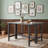 Farmhouse Drop Leaf Extendable Dining Table with Rectangular Kitchen Table and H-Shape Base-971142930