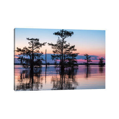 USA, Louisiana, Atchafalaya National Wildlife Refuge. Sunrise On Swamp. by Jaynes Gallery - Wrapped Canvas Gallery-Wrapped Canvas Giclée