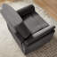Fauteuil inclinable électrique pivotant pivotant 37 po 3 en 1-1280107320