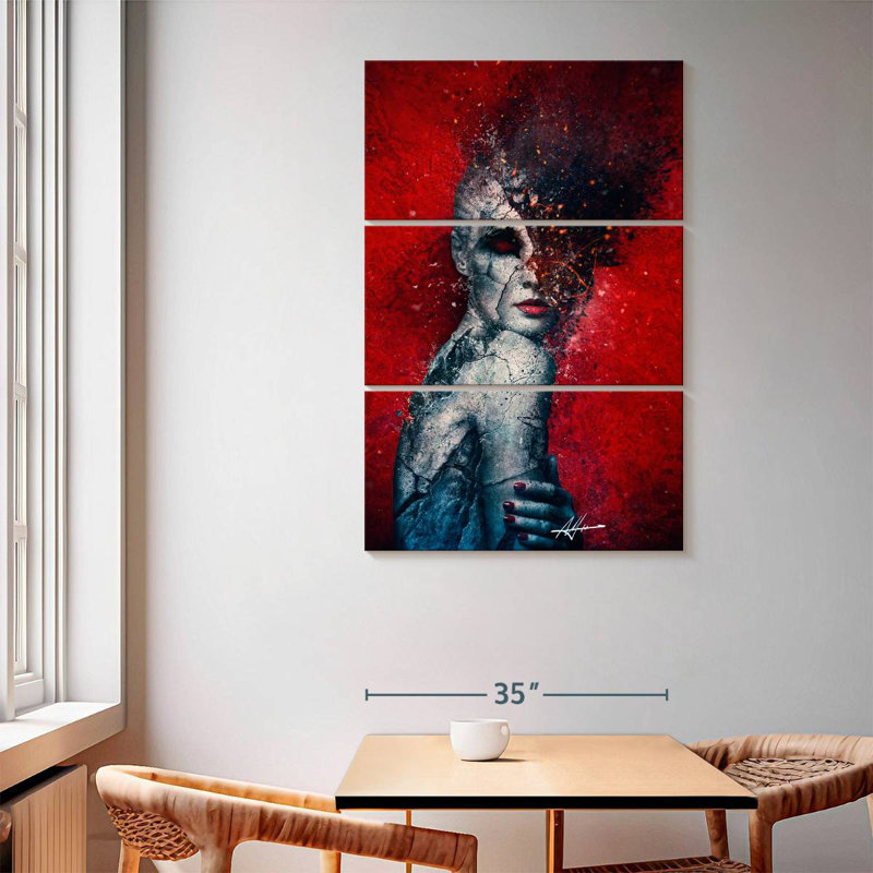 Hitzel Indifference, 65" H x 42" W