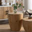 Table basse 21,06 "style rétro en forme de seau