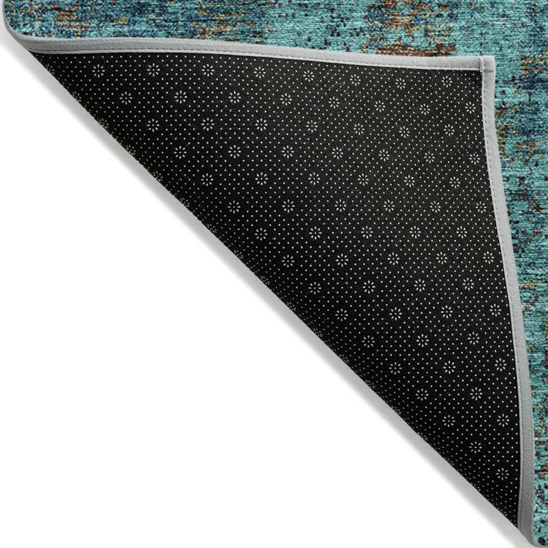 Tapis rectangulaire Aleighna avec envers antidérapant, Rectangle 9 pi x 12 pi