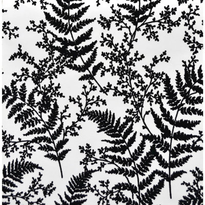 Forest fern 33' l x 20.5" w rouleau papier peint