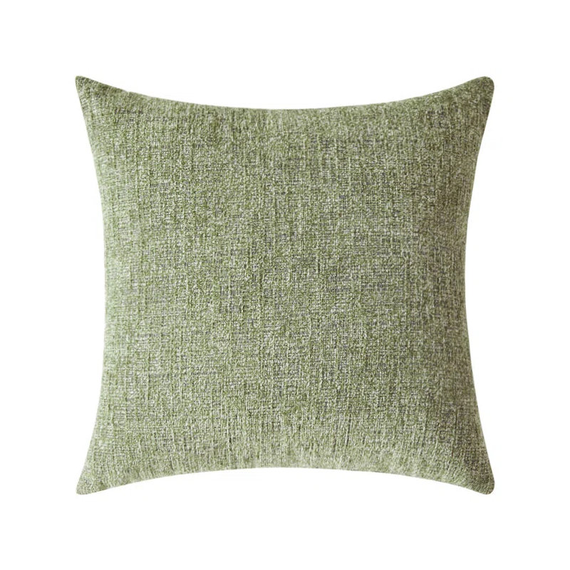 Coussin en chenille, Vert