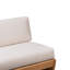Chaise longue d'extérieur avec coussin Askel