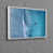 White Floater Framed