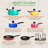 15 - Piece Non-Stick Aluminum Cookware Set