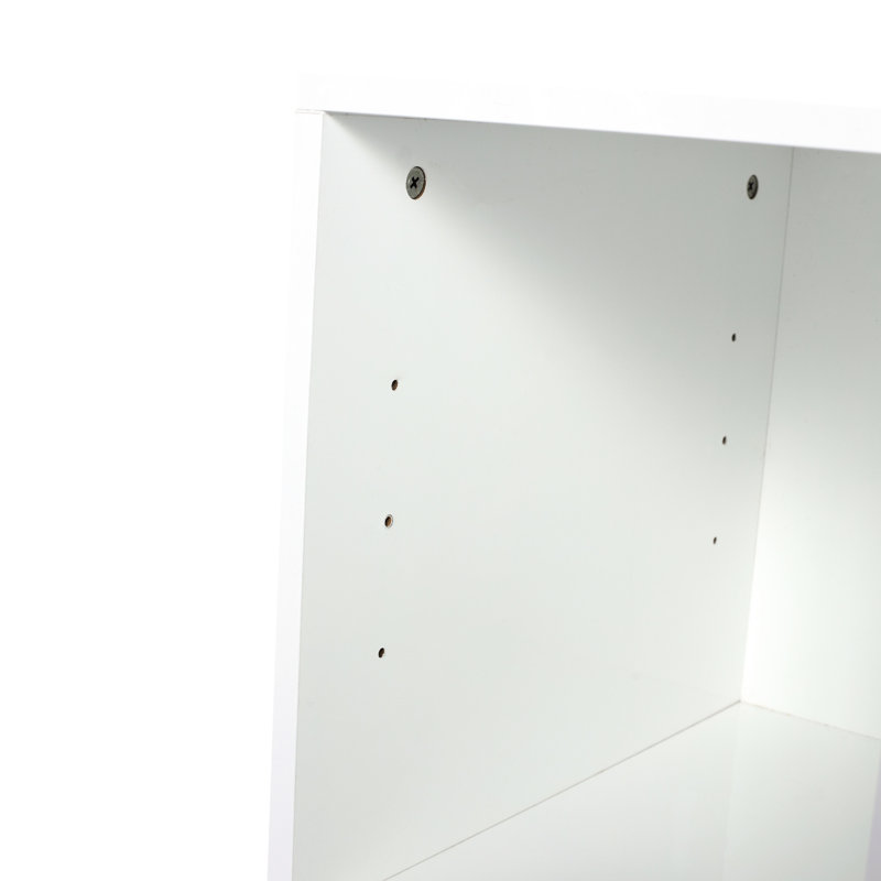 Meuble-lavabo de 42 po avec armoire latérale et lavabo en résine