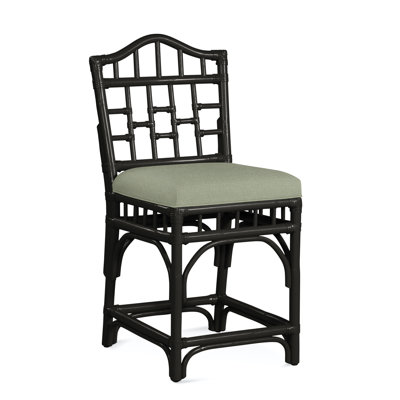 Chippendale Upholstered Counter Stool