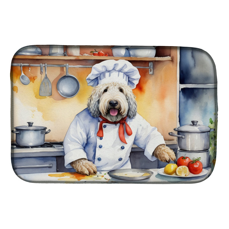 Komondor The Chef Dish Drying Mat