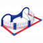 Jeu d'arcade de soccer amusant pour enfants, à l'intérieur et sans électronique.