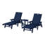 Ensemble de 3 chaises longues inclinables Laguna-68234437