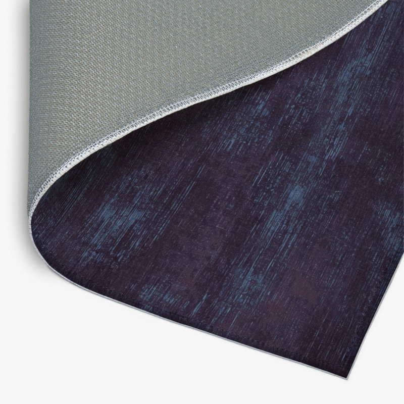 Abstract Purple Indoor and Outdoor Area Rug, Rectangle 8' x 10'