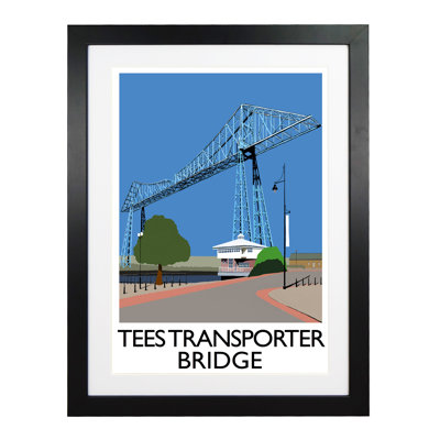 'Tees Transporter Bridge 2' by Richard O'Neil - Print