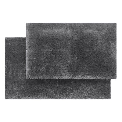 Luxury Microfiber Bath Rug Set - 20”X32”/23”X39”