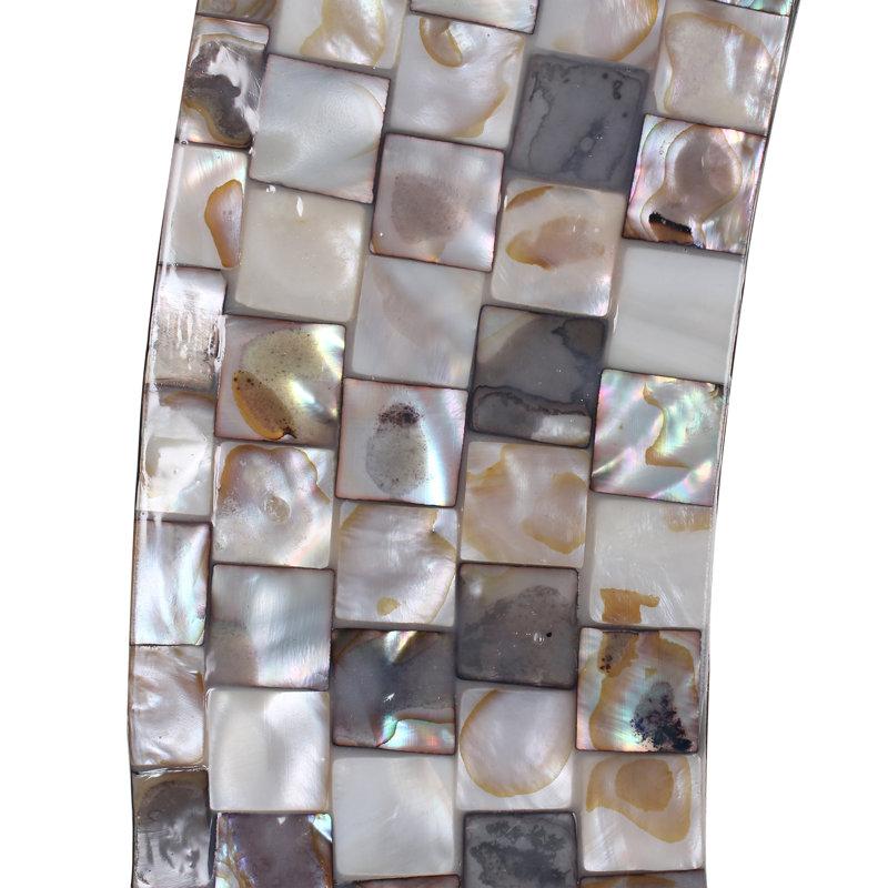 Glass Wall Mirror, Round 29.92" x 29.92"