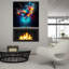  «Colorful Drink» par Rey Klimt, art mural en verre acrylique-596498075