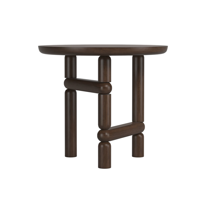 Verge Round End Table