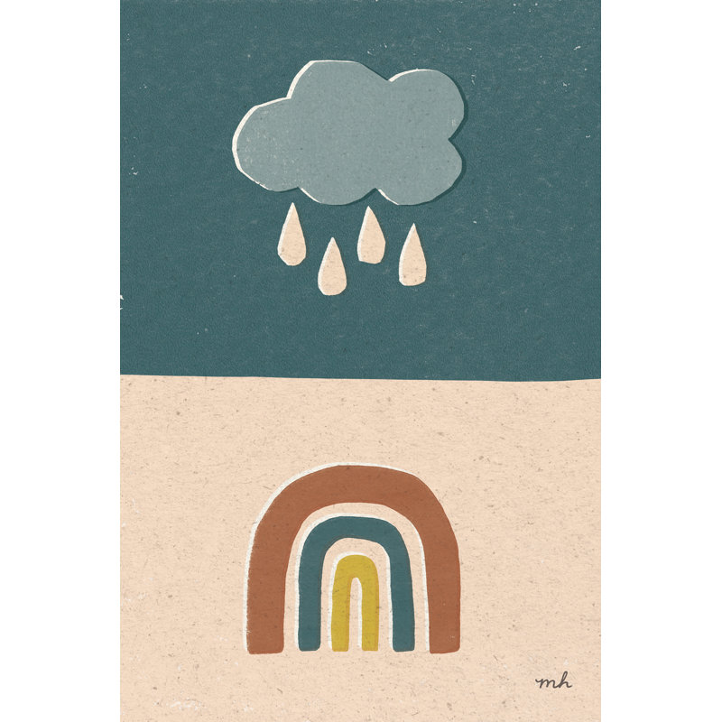 New Day II by Moira Chocolate - Graphic Art, 46 cm H x 30 cm W, Wrapped Canvas
