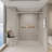 56-60 In. W X 72 In. H Double Sliding Shower Door, Semi-Frameless Bypass Bathroom Sliding Door With 1/4" (6Mm) Tempered Glass For Walk-In Shower, Chrome 24D03-60CX-119866347