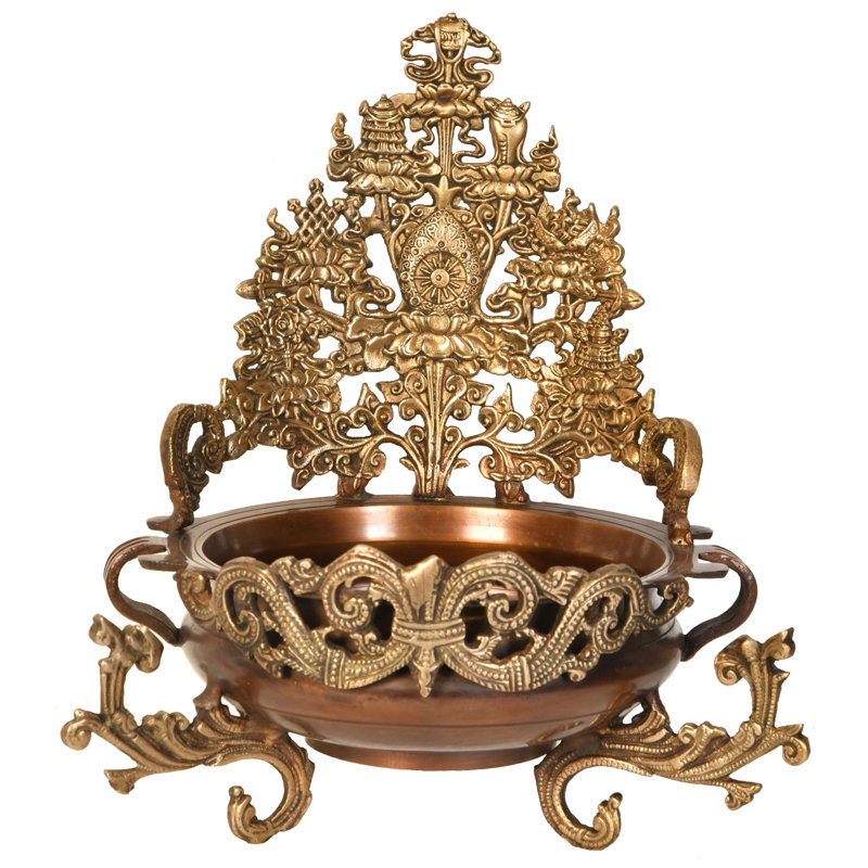 Bouddhiste tibétain Ashtamangala Urli