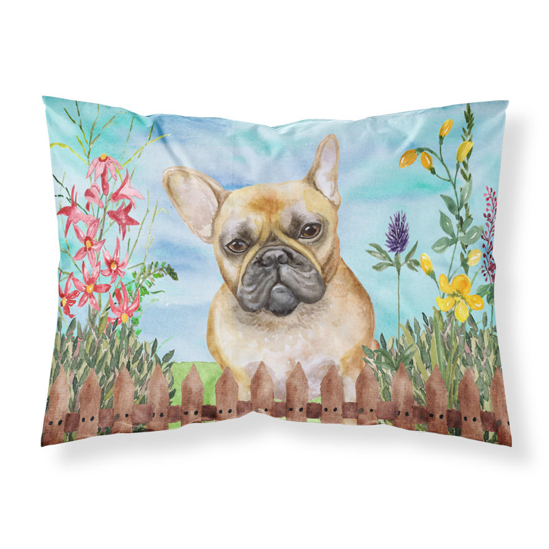 Taie d’oreiller spring, Bouledogue français