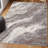 Olvin Contemporary Glam Abstract Marble Brown/Gray Rug-73305556