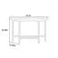 Table d'entrée italienne en bois massif minimaliste italien-1002088051
