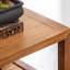 Console en bois de noyer massif