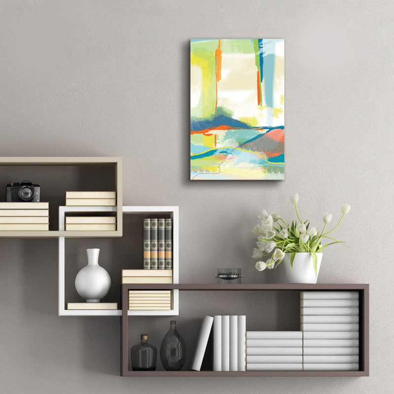 Epic Art «Deconstructed Landscape 4» par Jan Weiss «Deconstructed Landscape 4» par Jan Weiss, H 24 po x l 16 po