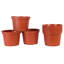 6 Inch Teku Plastic Pot Terra Cotta (10 Pack)