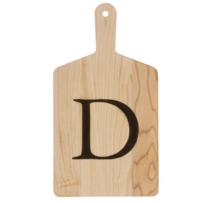 Planche à fromage monogramme en érable