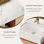 Meuble-lavabo mural simple 47,6 po avec 2 tiroirs flottants modernes en bois massif-1277092656-1277092663-1297176555