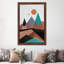 Copper Mountains - Floater Frame Print on Canvas-1788063662-1788063666