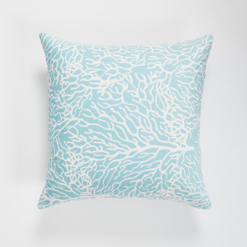 Coussin floral 22 po