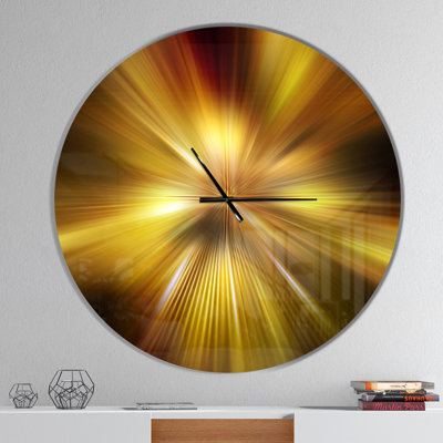 Metal Wall Clock