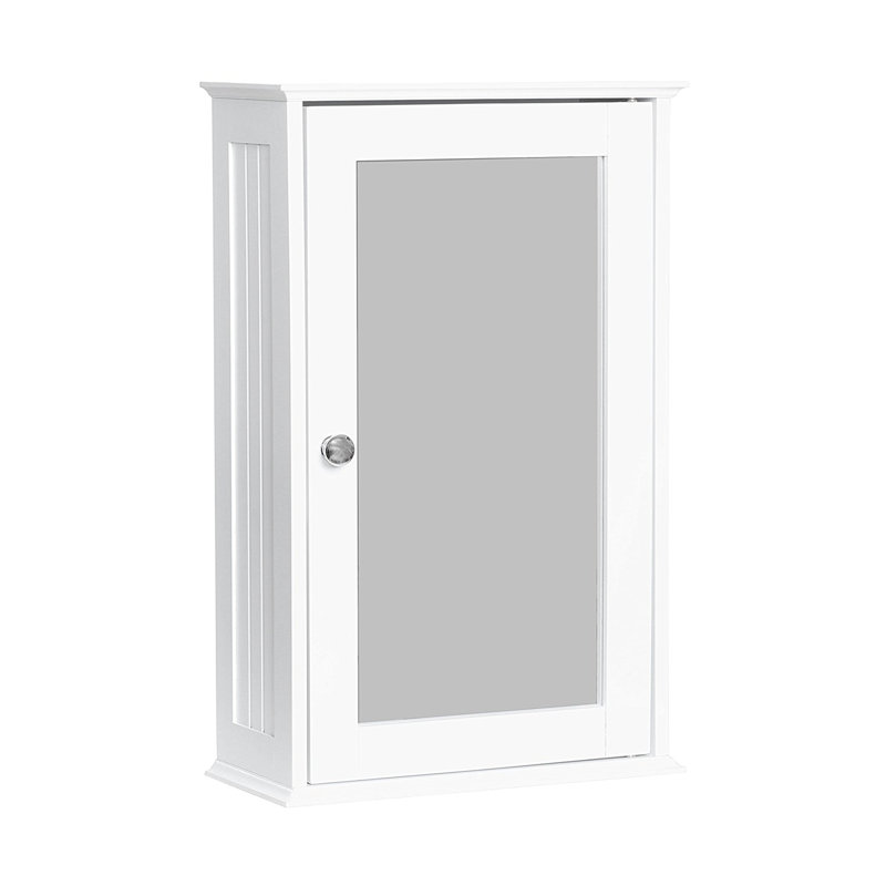 340mm W 530mm H Surface Framed Medicine Cabinet Mirror 1 Fixed