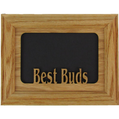 Solid Wood Picture Frame with Mat