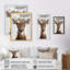 «Cute Baby Deer with Floral Crown II», reproduction de photo sur toile-470275710-470275697
