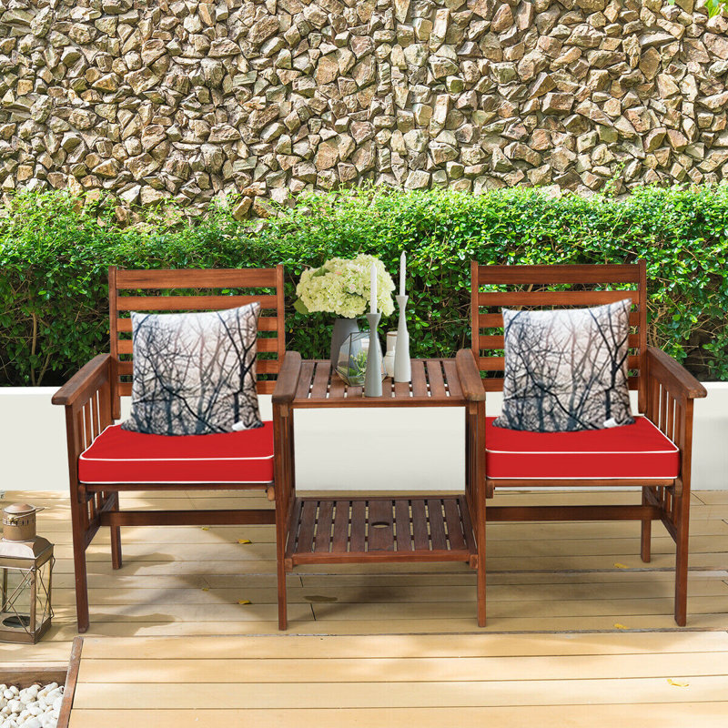 Christie Wooden Conversation Set
