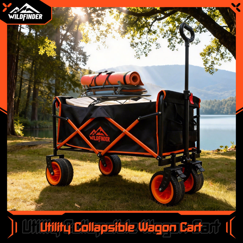 Wagons de plage pliables, pliables et légers